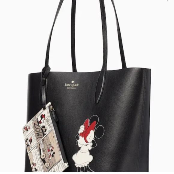 Disney X Kate Spade New York Minnie Mouse Tote Bag - Picture 3 of 9